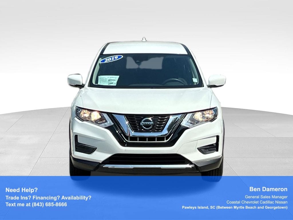 Used 2019 Nissan Rogue S with VIN 5N1AT2MT7KC816910 for sale in Pawleys Island, SC
