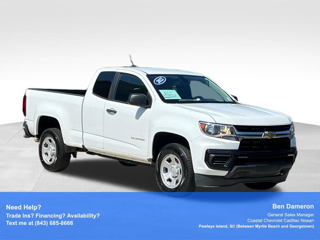 Used 2022 Chevrolet Colorado WT Truck Extended Cab