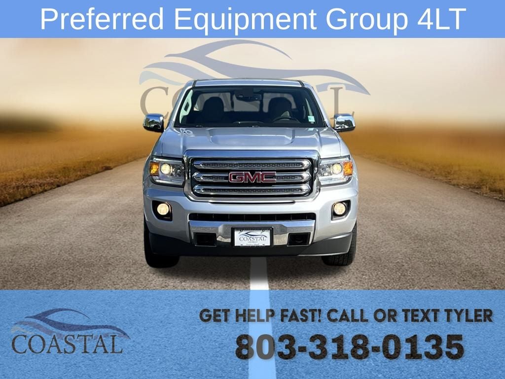 Used 2016 GMC Canyon SLT with VIN 1GTG6DE33G1113775 for sale in Pawleys Island, SC
