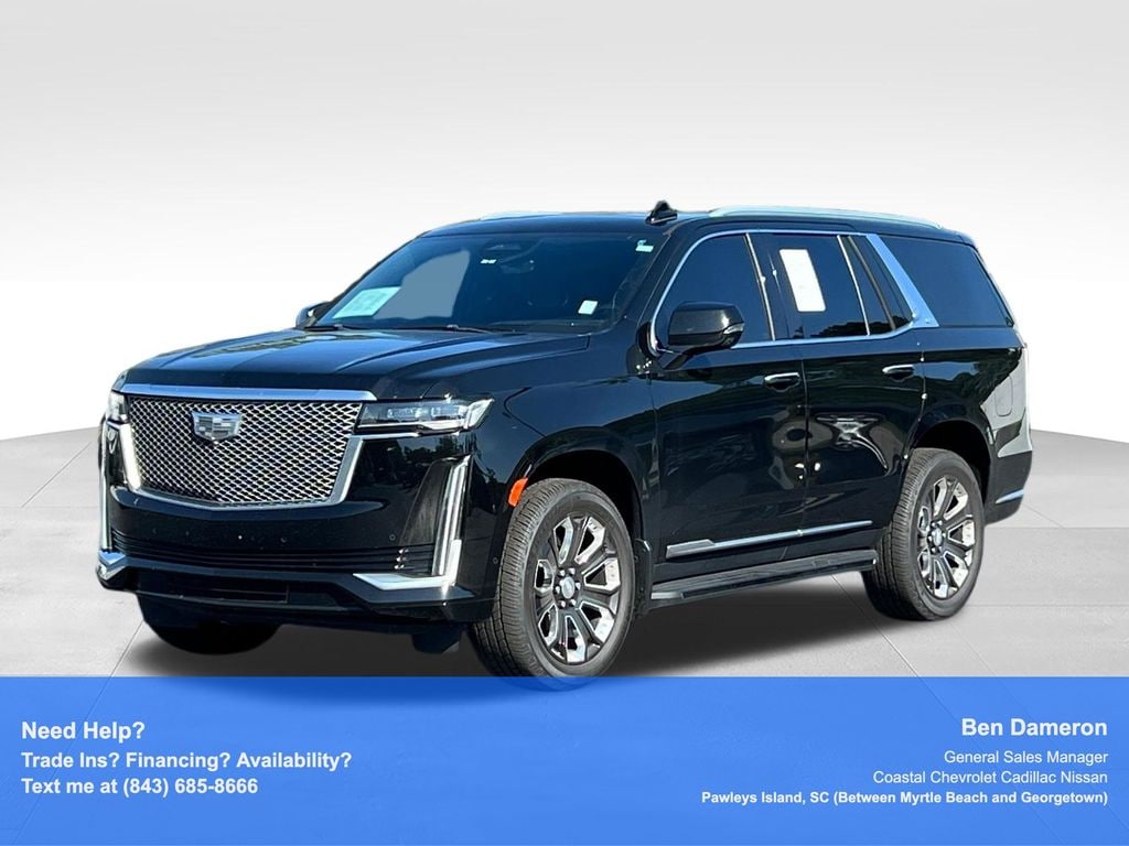 Used 2021 CADILLAC Escalade Premium Luxury 4x4 SUV