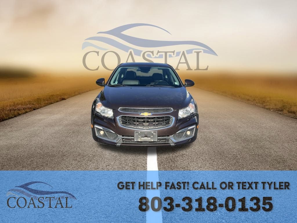 Used 2015 Chevrolet Cruze LTZ with VIN 1G1PG5SB2F7274590 for sale in Pawleys Island, SC