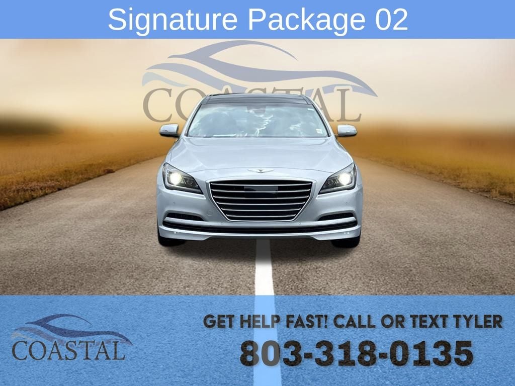 Used 2015 Hyundai Genesis Base with VIN KMHGN4JE6FU059651 for sale in Pawleys Island, SC