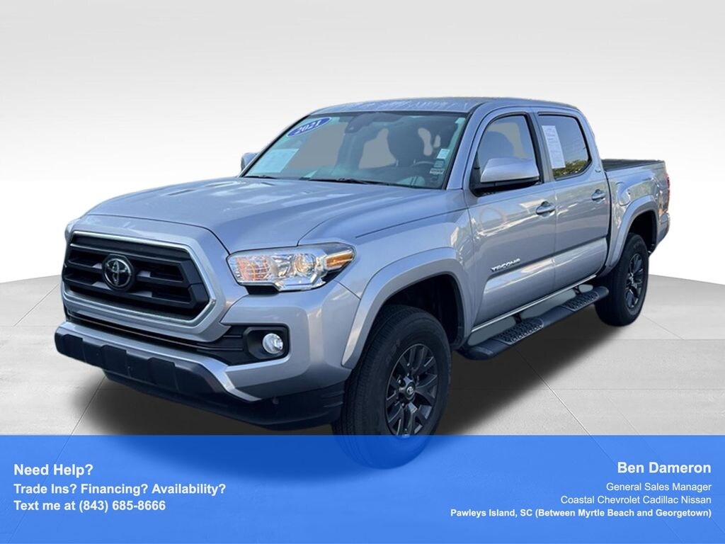 Used 2021 Toyota Tacoma SR5 V6 Truck Double Cab