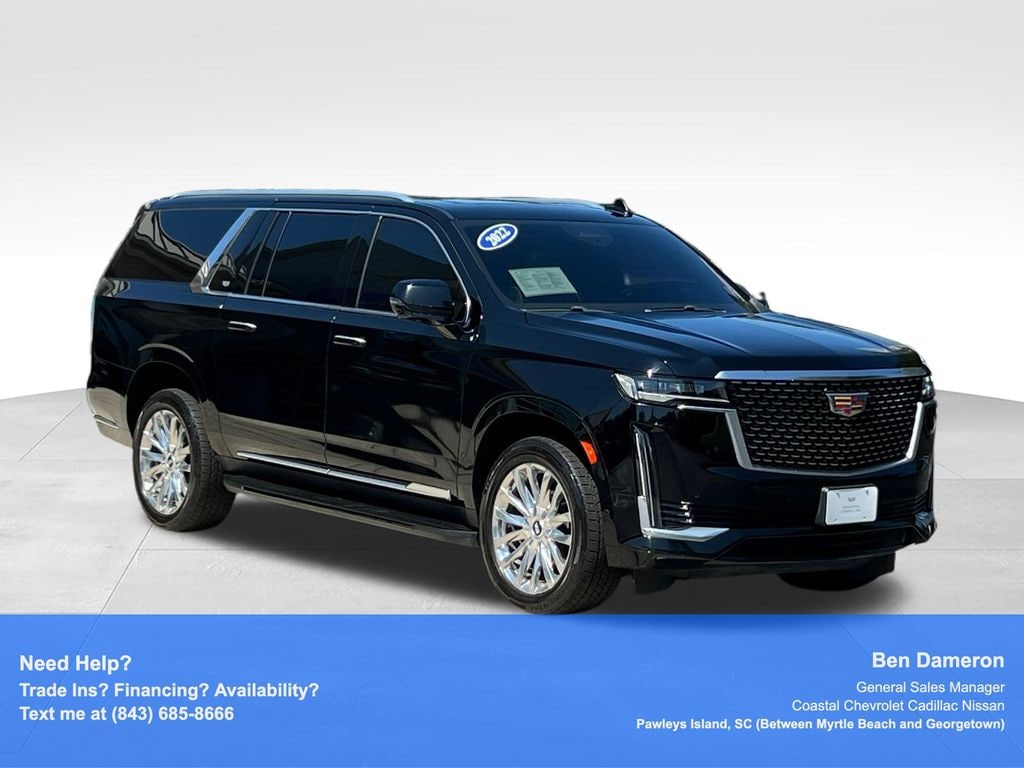 Used 2022 CADILLAC Escalade ESV Premium Luxury SUV