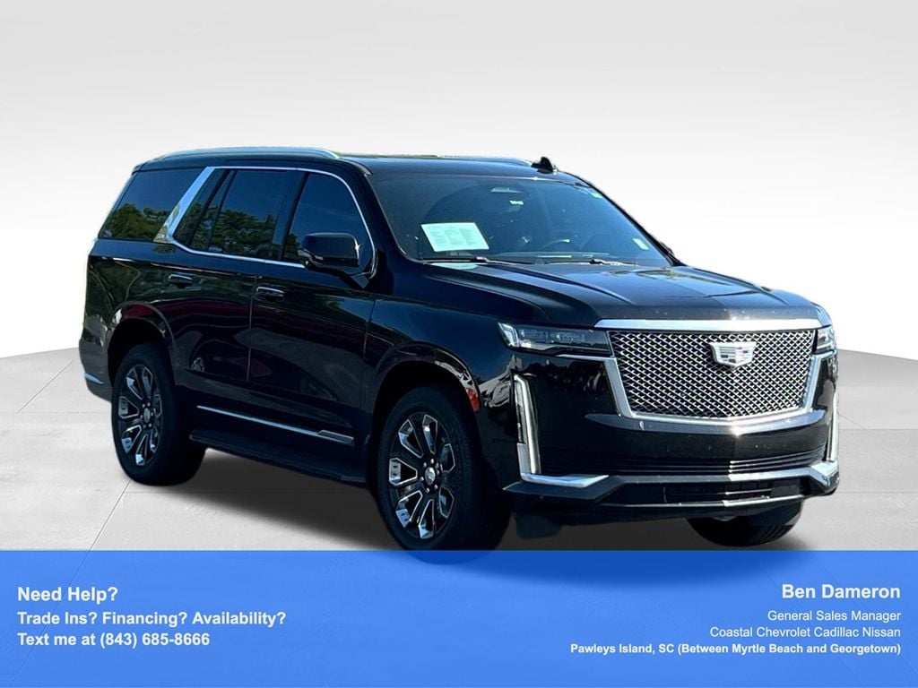 Used 2021 CADILLAC Escalade Premium Luxury 4x4 SUV