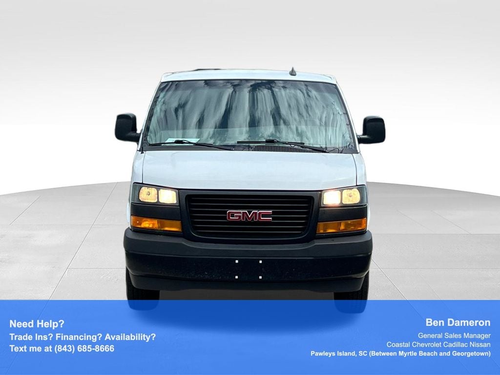 Used 2023 GMC Savana 2500 Work Van Van Extended Cargo Van