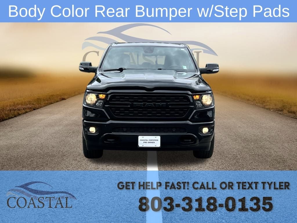Used 2022 RAM Ram 1500 Pickup Big Horn/Lone Star with VIN 1C6RRFMG8NN420923 for sale in Pawleys Island, SC