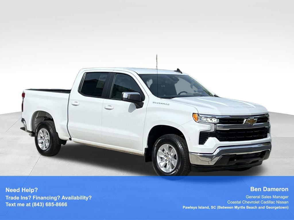 Used 2025 Chevrolet Silverado 1500 LT w/1LT Truck Crew Cab