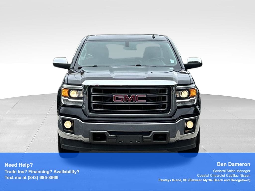 Used 2014 GMC Sierra 1500 SLT with VIN 1GTV2VEC9EZ314958 for sale in Pawleys Island, SC