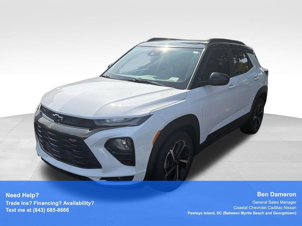 Used 2021 Chevrolet Trailblazer RS SUV