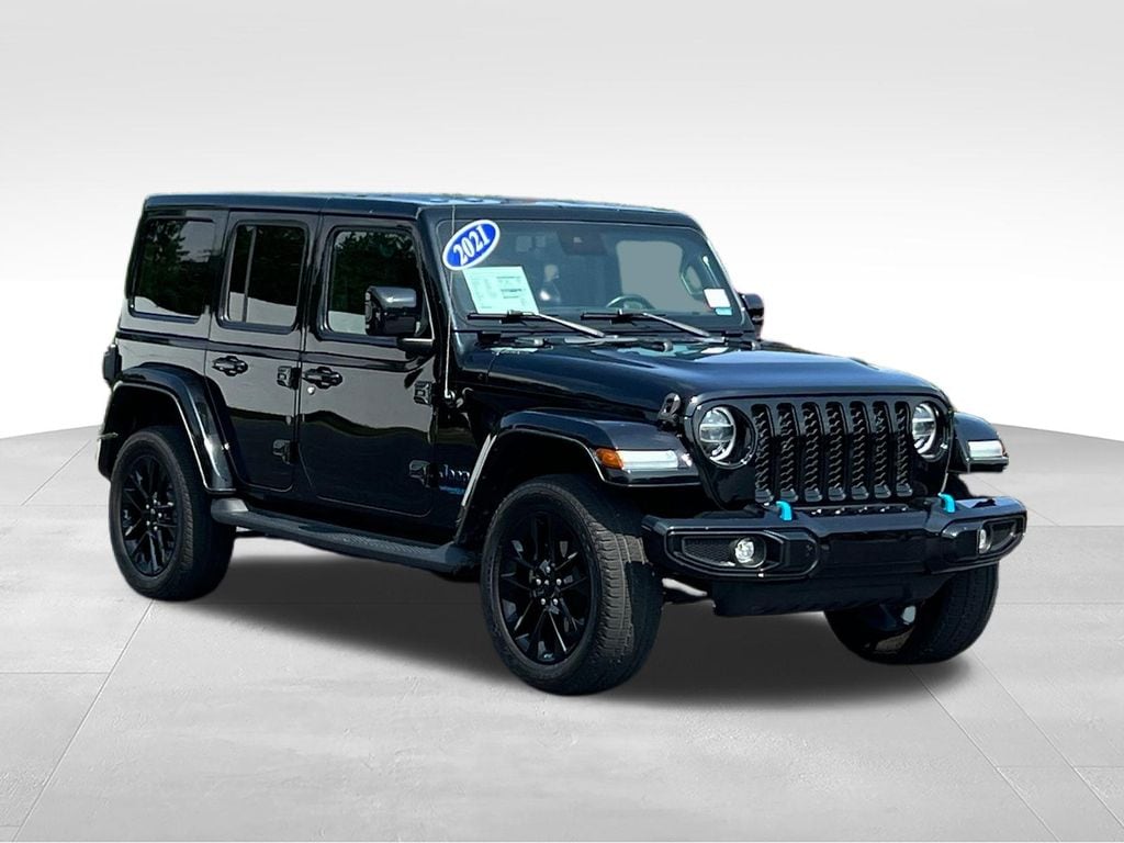 Used 2021 Jeep Wrangler 4xe Sahara SUV