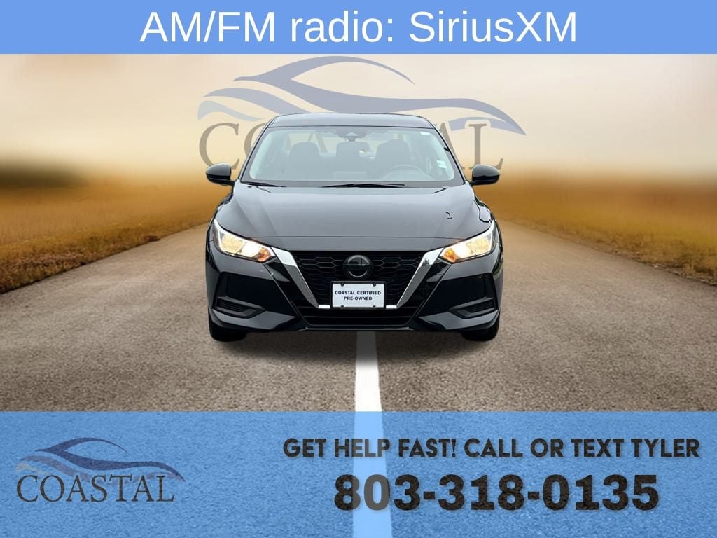 Used 2022 Nissan Sentra SV with VIN 3N1AB8CV9NY266962 for sale in Pawleys Island, SC