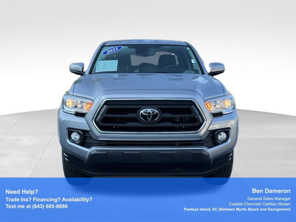 Used 2021 Toyota Tacoma SR5 V6 Truck Double Cab