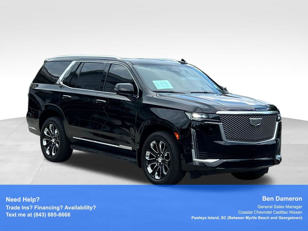 Used 2021 CADILLAC Escalade Premium Luxury 4x4 SUV