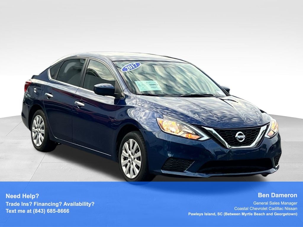 Used 2017 Nissan Sentra S Sedan