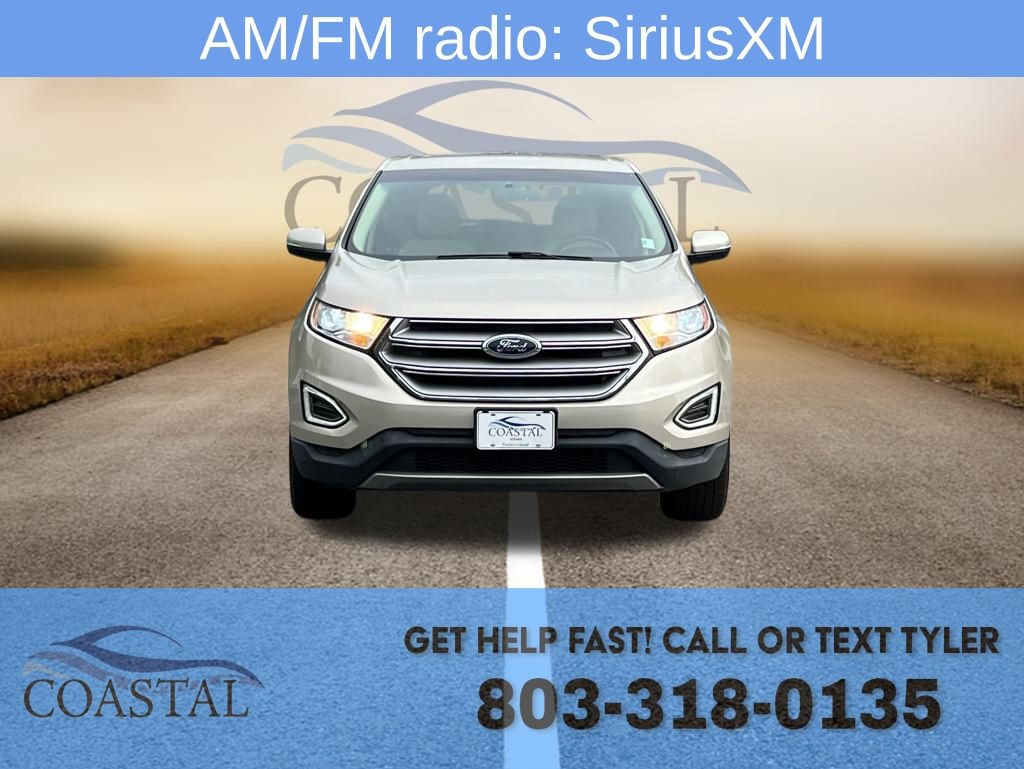 Used 2017 Ford Edge SEL with VIN 2FMPK3J80HBC51556 for sale in Pawleys Island, SC