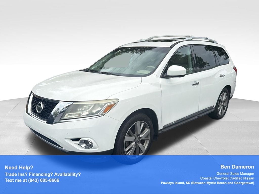Used 2013 Nissan Pathfinder Platinum SUV