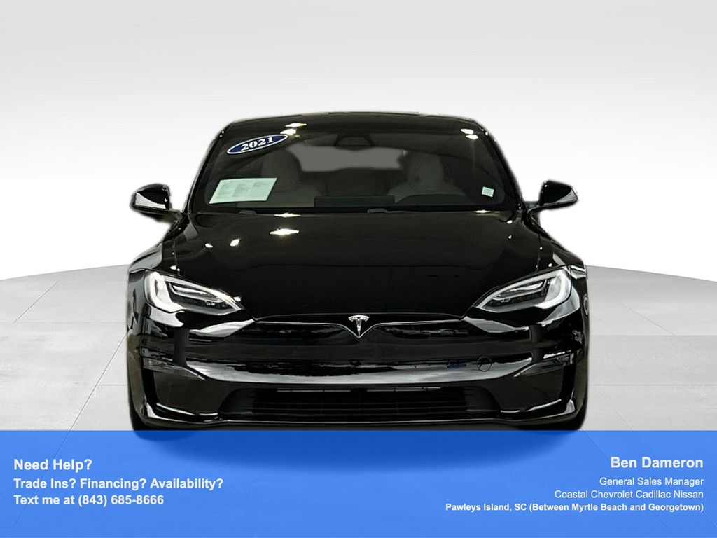 Used 2021 Tesla Model S Plaid with VIN 5YJSA1E68MF438507 for sale in Pawleys Island, SC