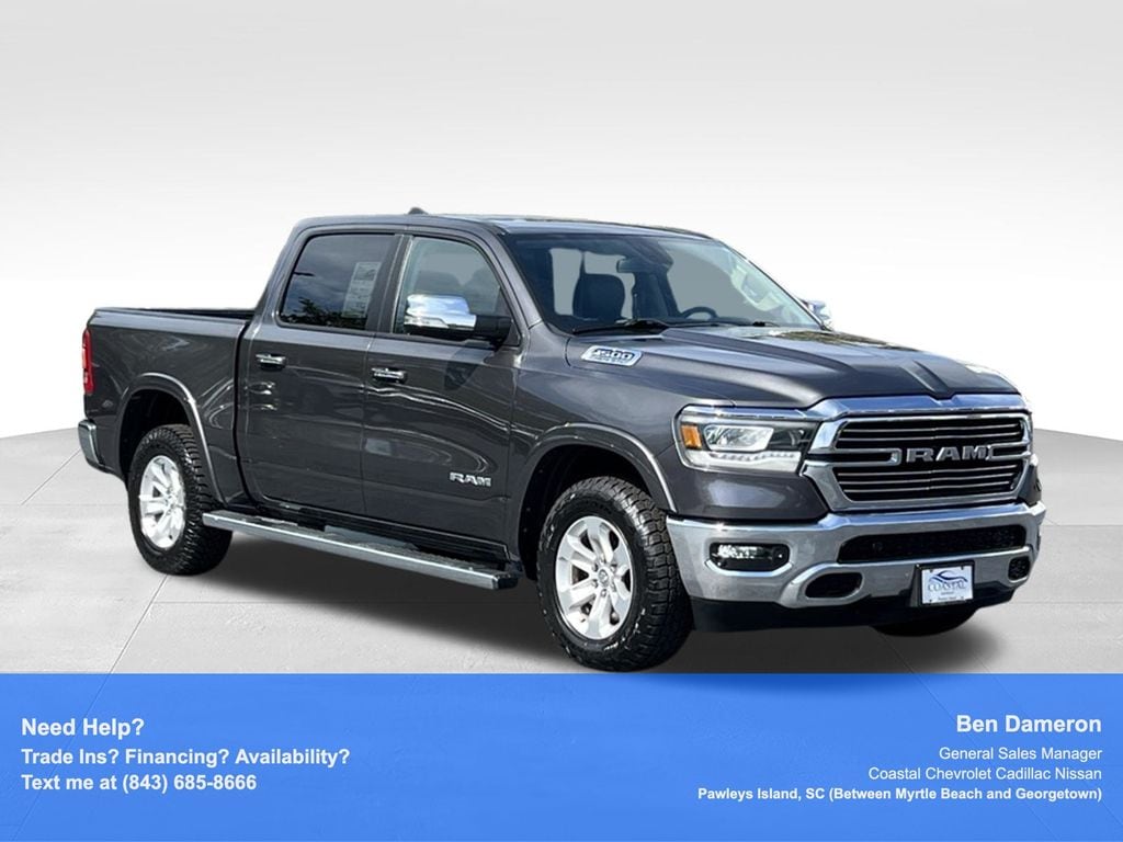 Used 2019 Ram 1500 Laramie Truck Crew Cab