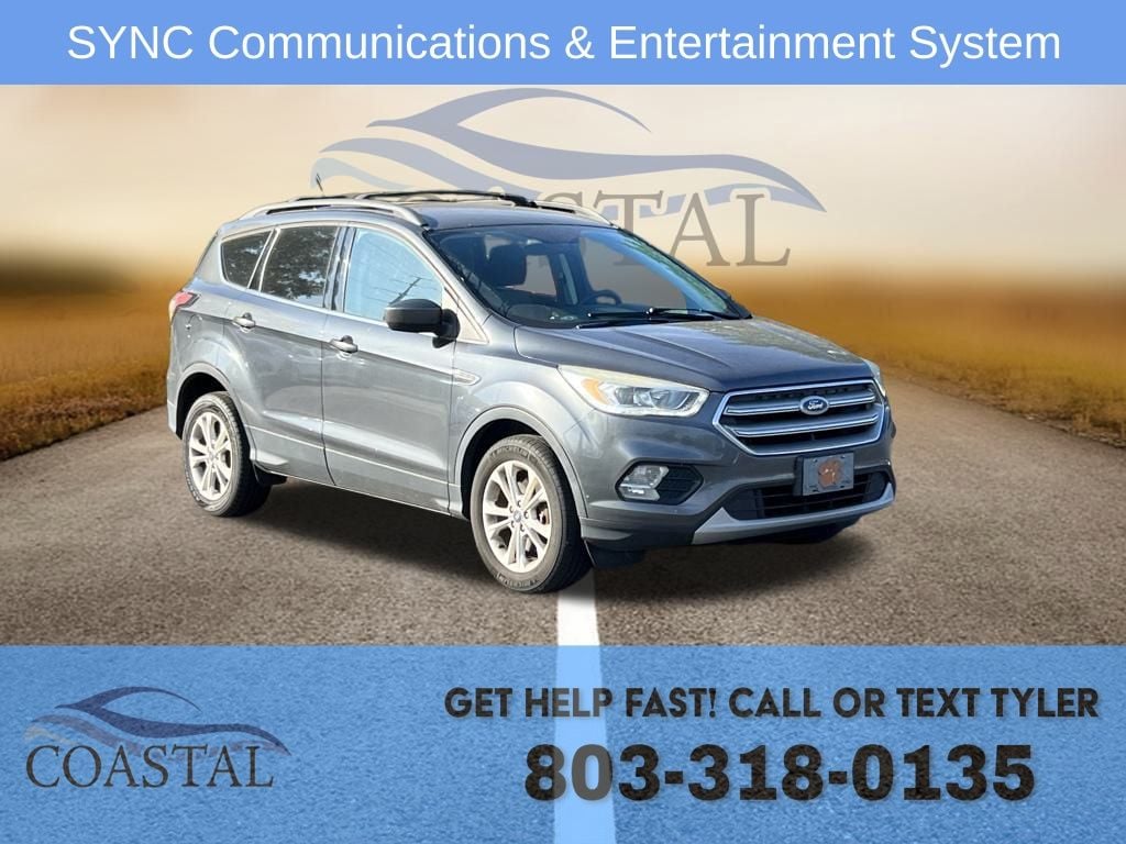 Used 2017 Ford Escape SE with VIN 1FMCU9GD0HUA02166 for sale in Pawleys Island, SC