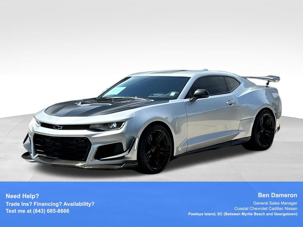 Used 2018 Chevrolet Camaro ZL1 Coupe