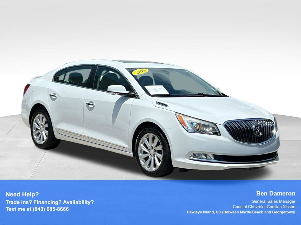 Used 2016 Buick LaCrosse Leather Sedan