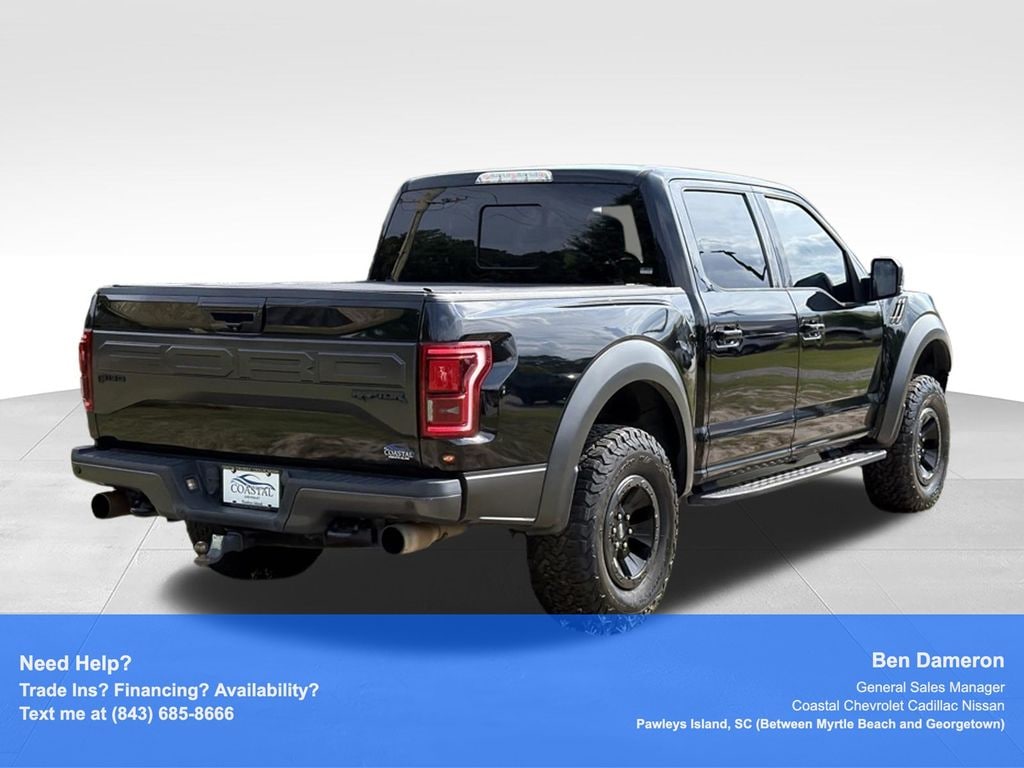 Used 2018 Ford F-150 Raptor Truck SuperCrew Cab