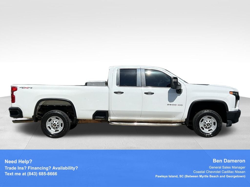Used 2021 Chevrolet Silverado 2500 HD Work Truck Truck Double Cab