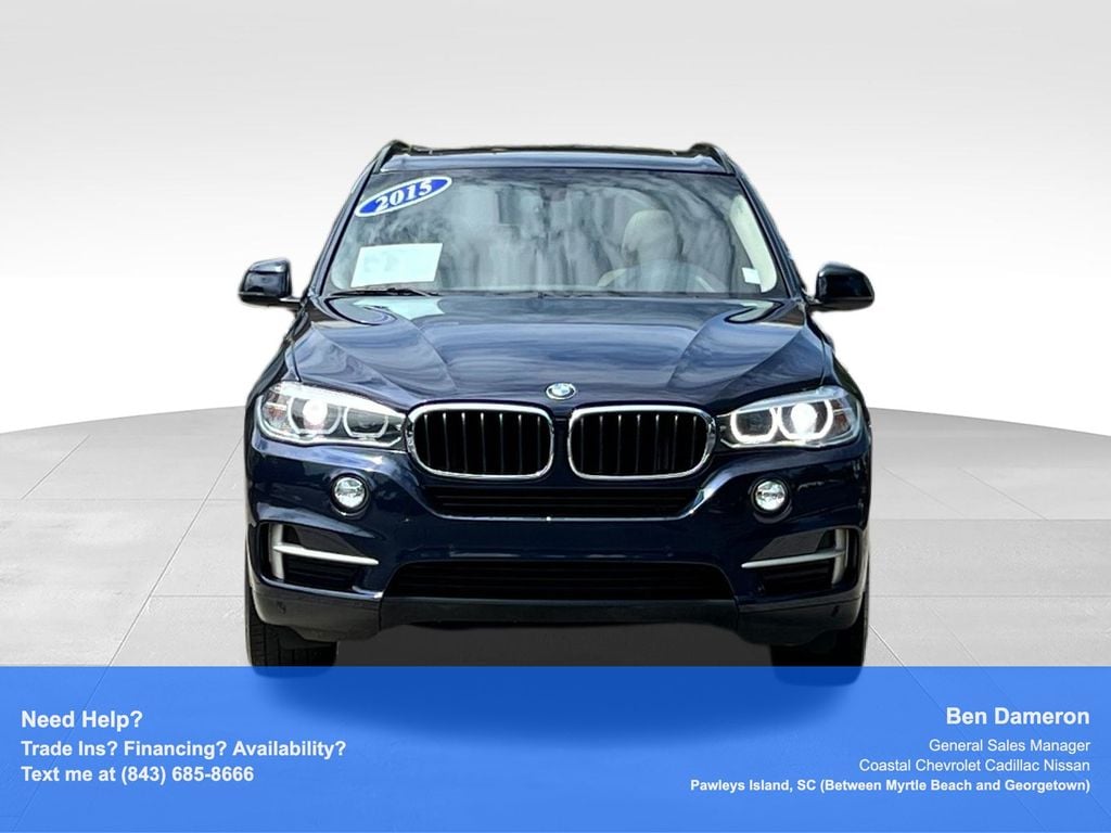Used 2015 BMW X5 xDrive35i with VIN 5UXKR0C5XF0P10438 for sale in Pawleys Island, SC