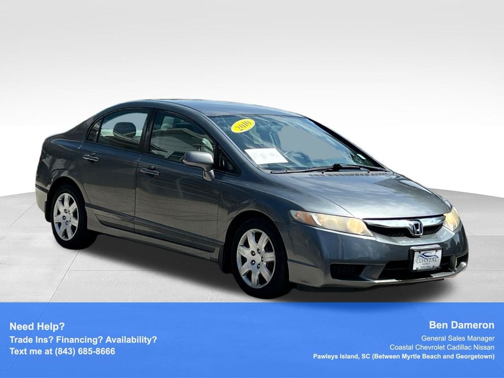 Used 2010 Honda Civic LX Sedan