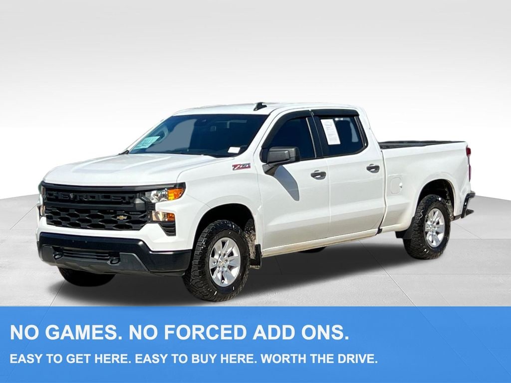 Used 2022 Chevrolet Silverado 1500 Work Truck Truck Crew Cab