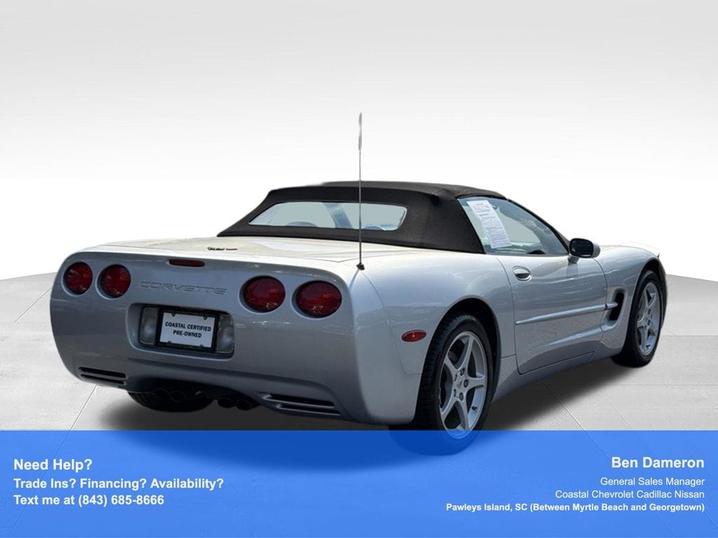 Used 2000 Chevrolet Corvette Base Convertible