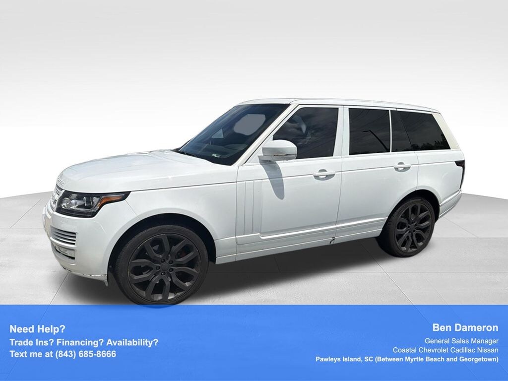 Used 2014 Land Rover Range Rover 3.0L V6 Supercharged HSE SUV
