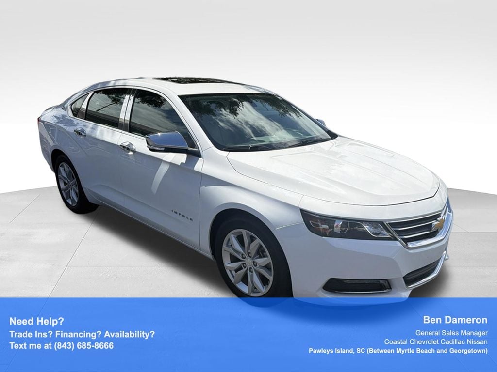 Used 2018 Chevrolet Impala LT w/1LT Sedan