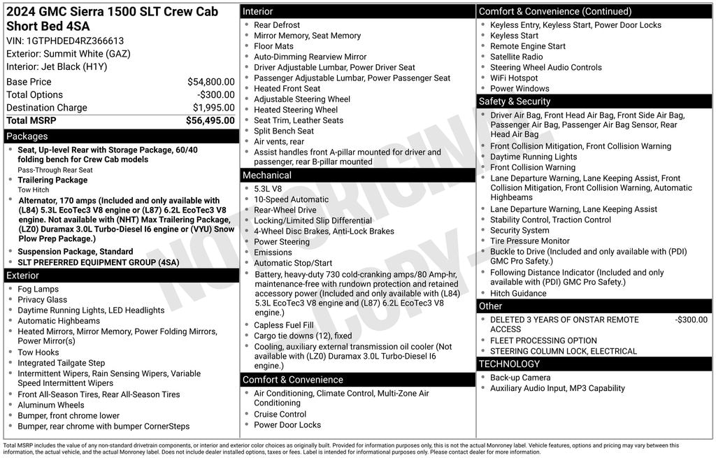 Used 2024 GMC Sierra 1500 SLT Truck Crew Cab
