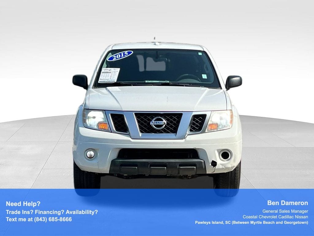 Used 2015 Nissan Frontier Desert Runner with VIN 1N6AD0ER0FN715949 for sale in Pawleys Island, SC