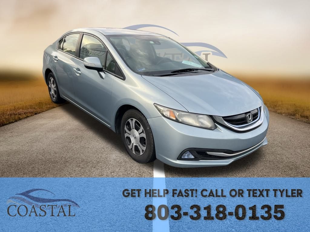 Used 2013 Honda Civic HYBRID with VIN 19XFB4F35DE001932 for sale in Pawleys Island, SC
