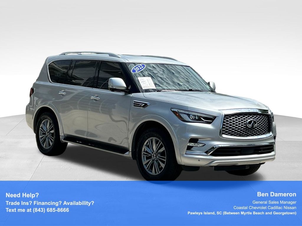 Used 2022 INFINITI QX80 LUXE SUV