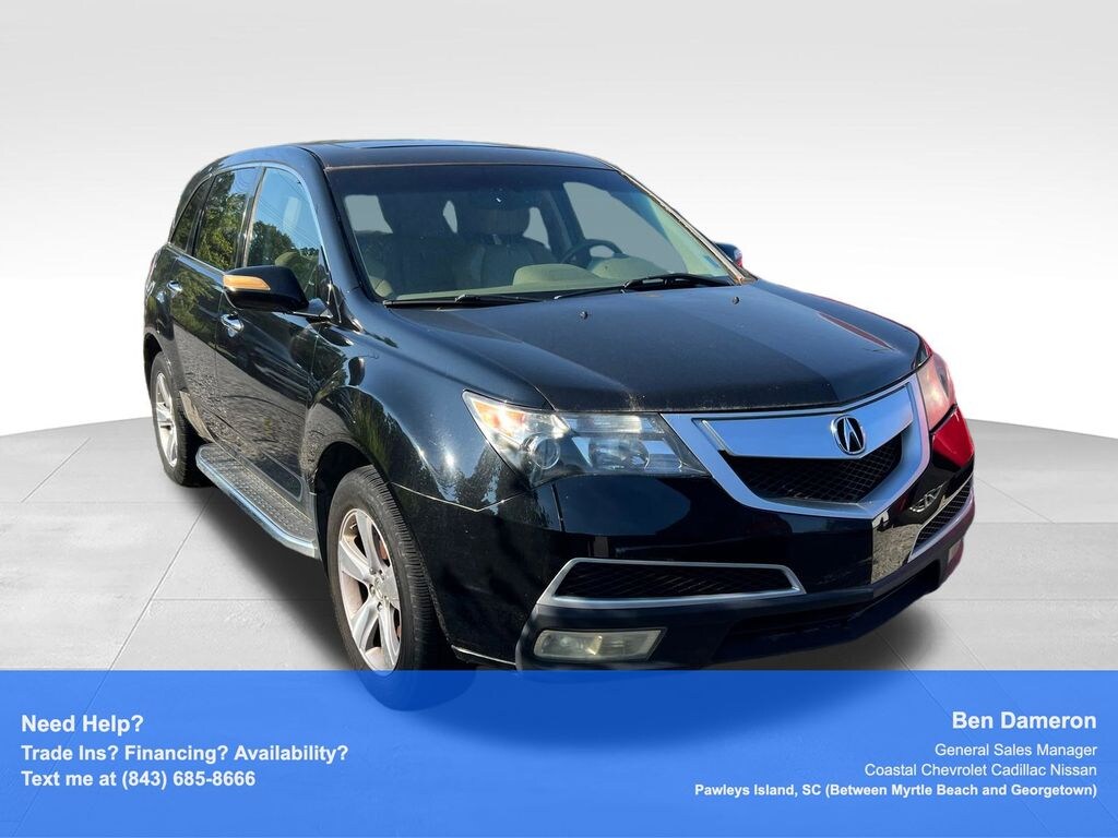 Used 2010 Acura MDX 3.7L Technology Pkg w/Entertainment Pkg SUV
