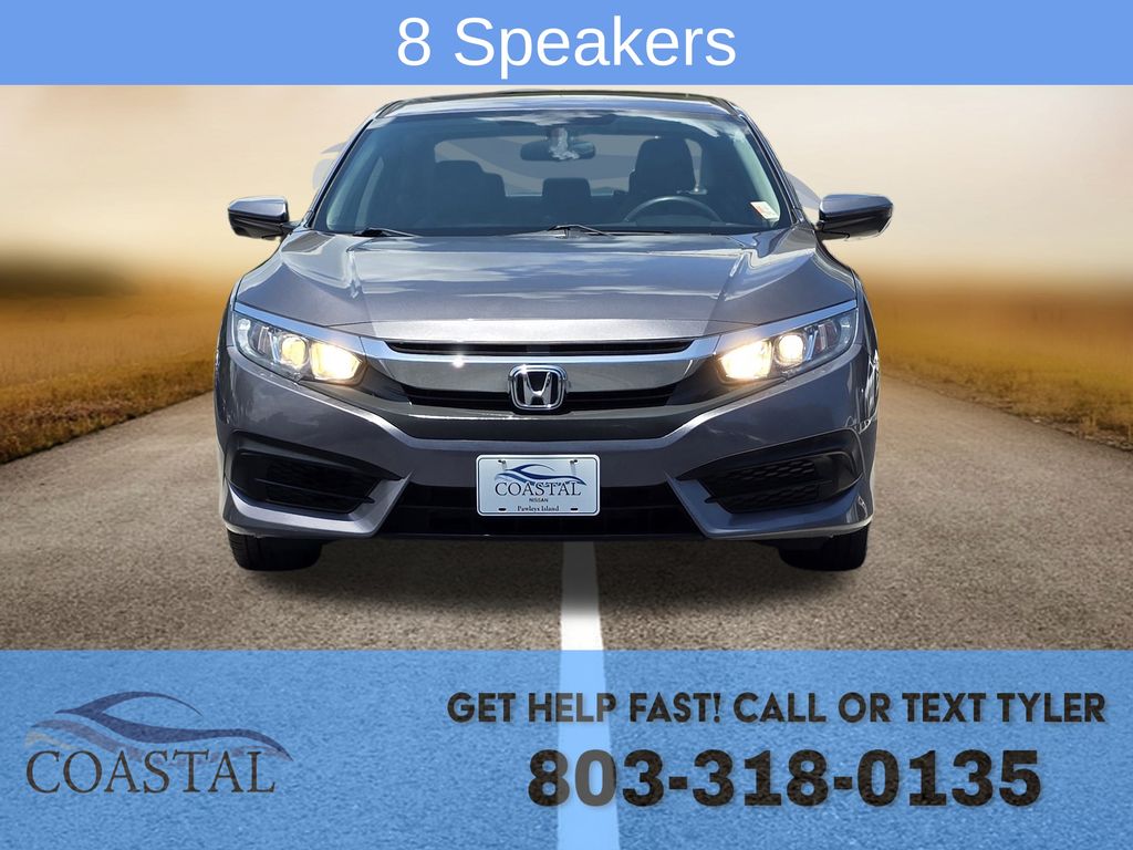 Used 2016 Honda Civic EX with VIN 19XFC2F73GE059434 for sale in Pawleys Island, SC