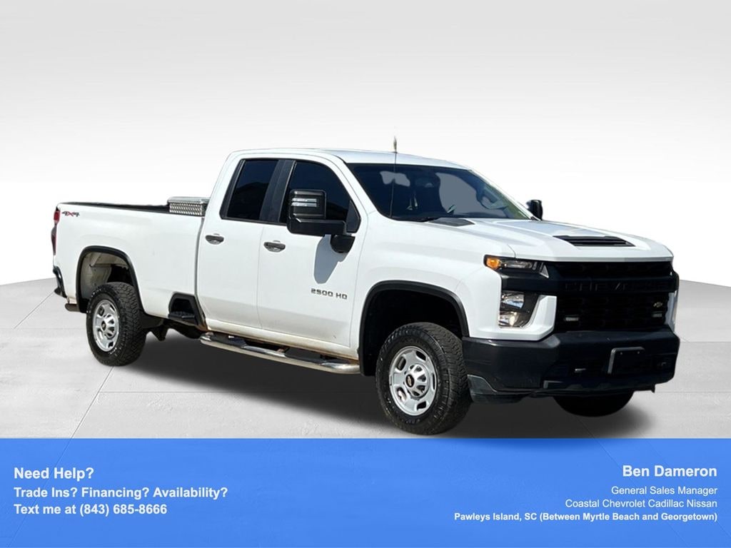 Used 2021 Chevrolet Silverado 2500 HD Work Truck Truck Double Cab