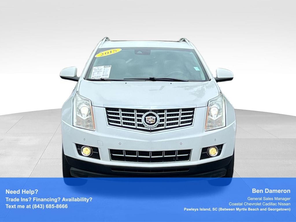 Used 2015 Cadillac SRX Premium Collection with VIN 3GYFNDE3XFS543096 for sale in Pawleys Island, SC