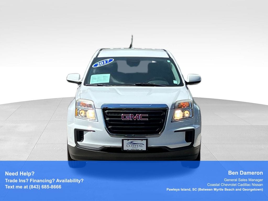 Used 2017 GMC Terrain SLE-1 with VIN 2GKALMEK3H6278637 for sale in Pawleys Island, SC