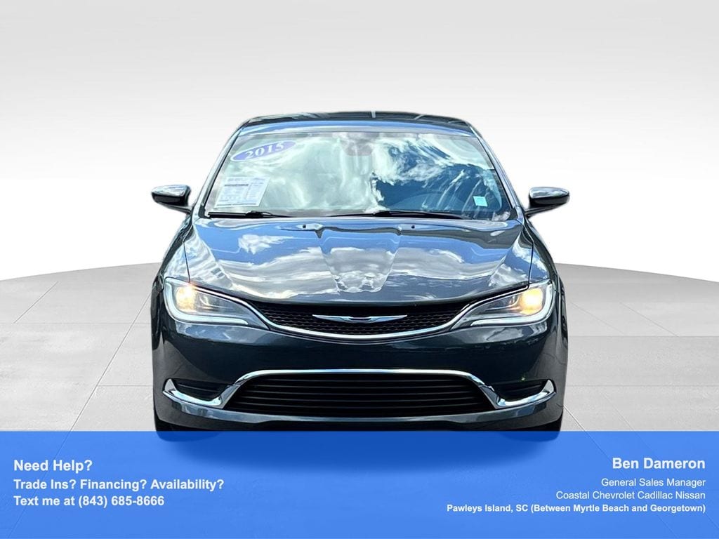 Used 2015 Chrysler 200 Limited with VIN 1C3CCCAB6FN576732 for sale in Pawleys Island, SC