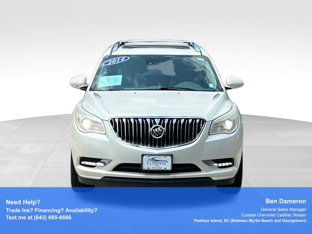 Used 2014 Buick Enclave Premium with VIN 5GAKVCKD9EJ302966 for sale in Pawleys Island, SC