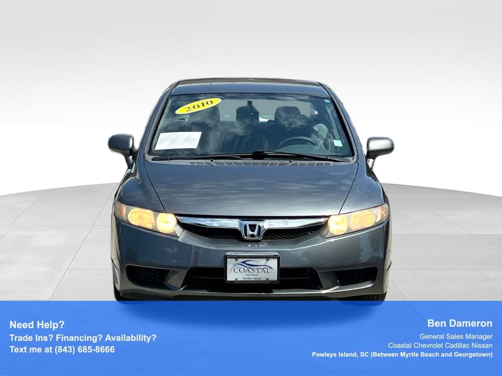 Used 2010 Honda Civic LX Sedan