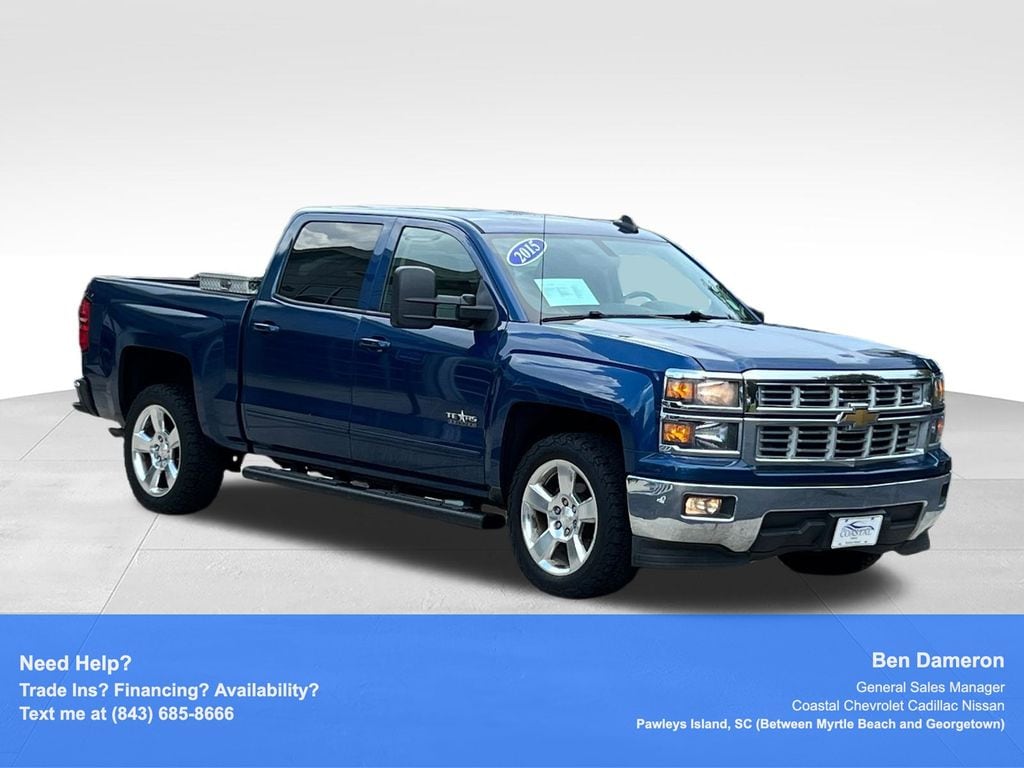 Used 2015 Chevrolet Silverado 1500 LT Truck Crew Cab