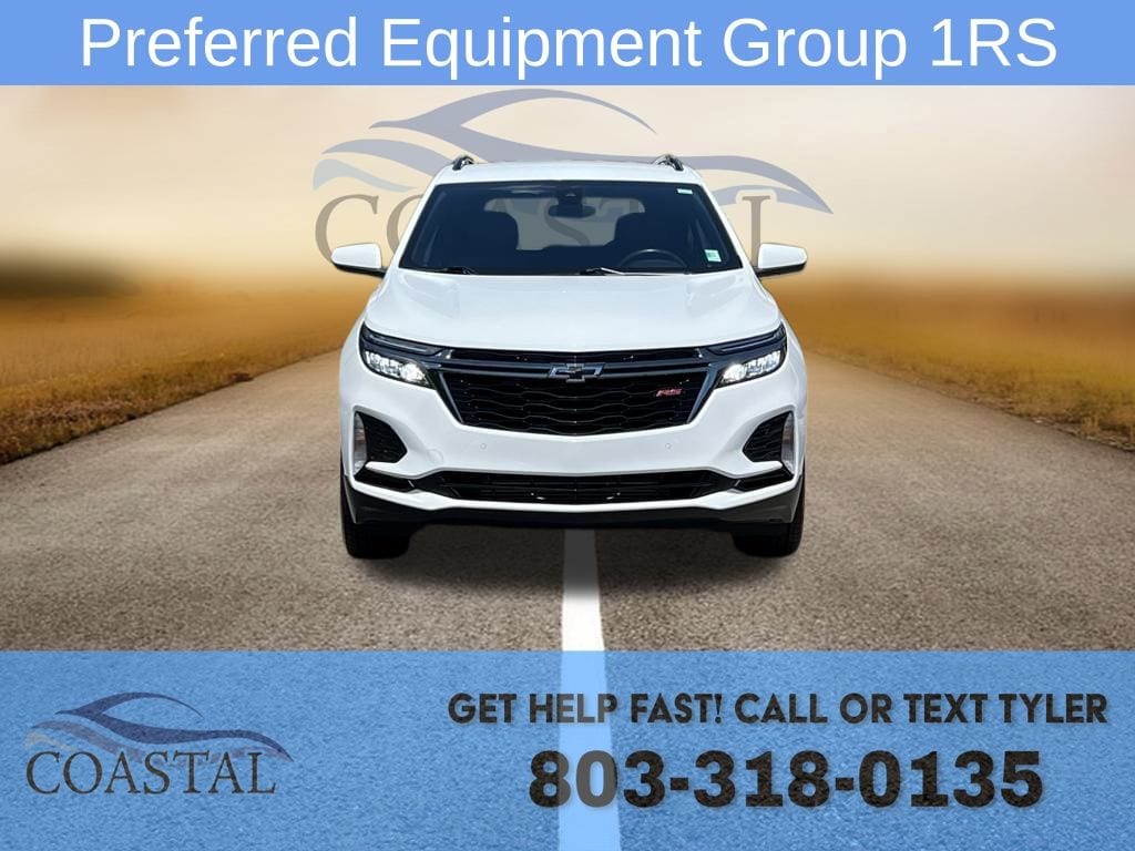 Used 2022 Chevrolet Equinox RS with VIN 3GNAXMEV2NS225748 for sale in Pawleys Island, SC