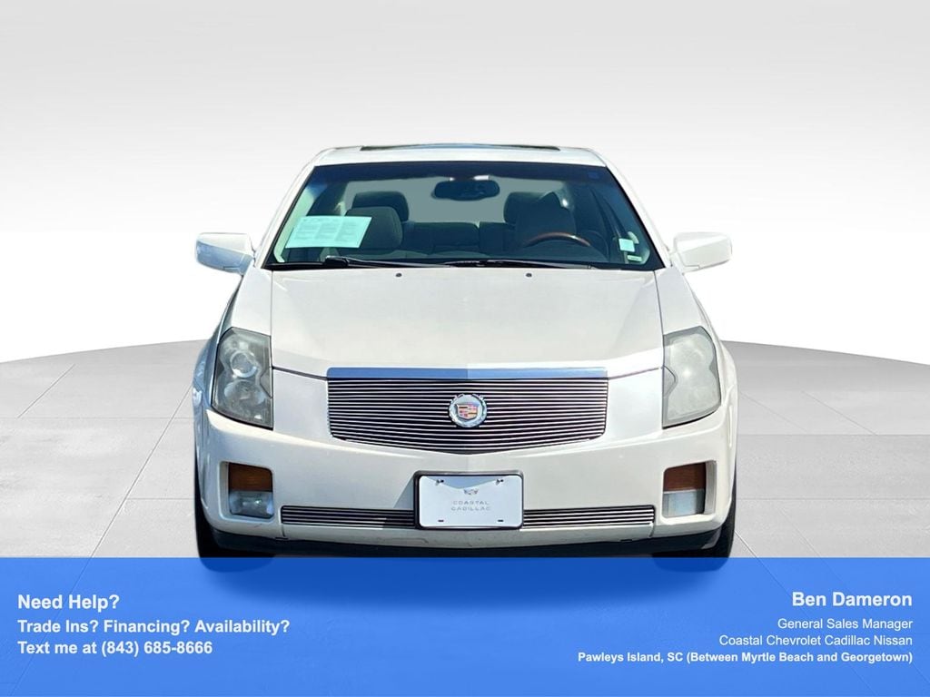 Used 2005 Cadillac CTS Base with VIN 1G6DP567950190857 for sale in Pawleys Island, SC