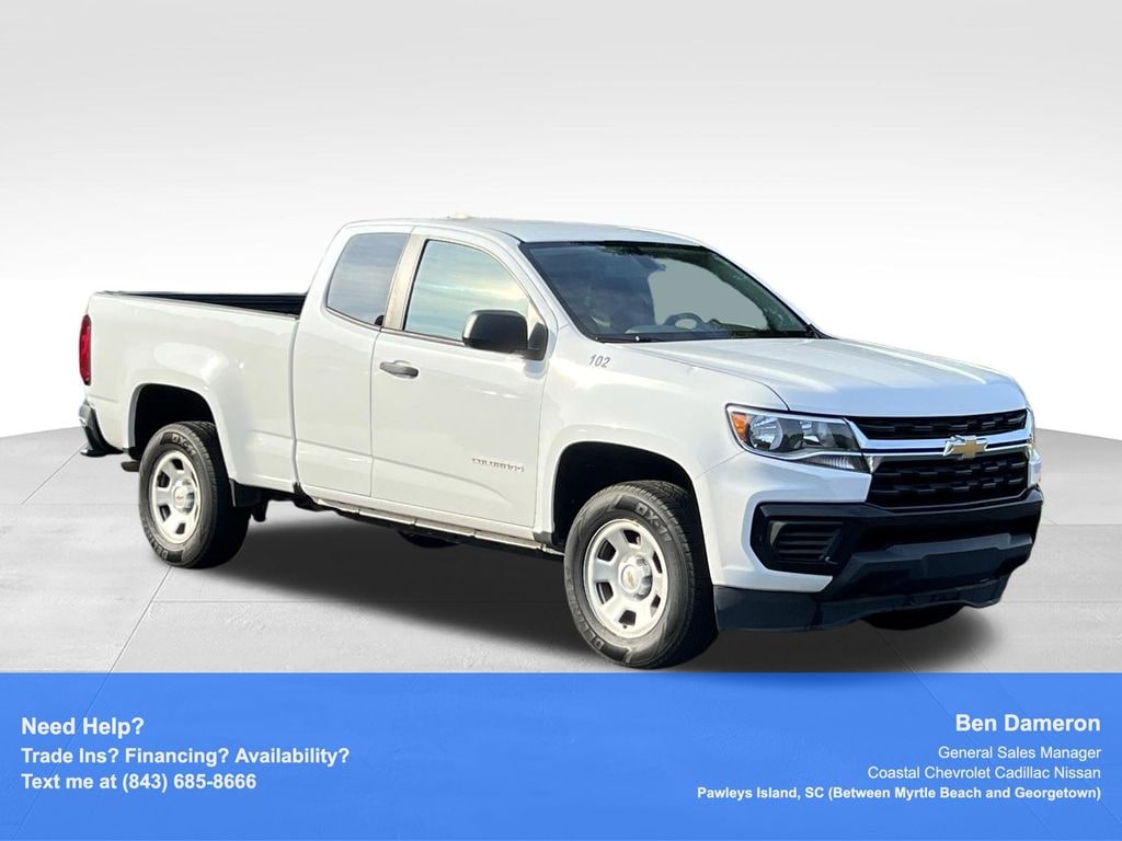 Used 2022 Chevrolet Colorado WT Truck Extended Cab